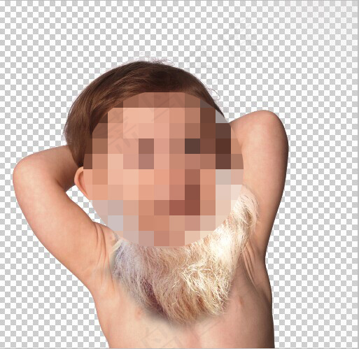 老头小孩子psd模版下载