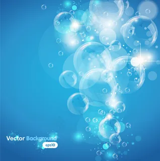 蓝色气泡 蓝色气泡