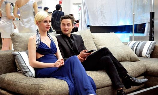 三星电视展位图片