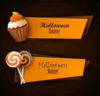 万圣节主题矢量 (4)