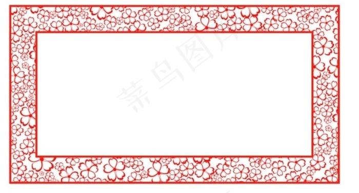 新店窗花素材图片