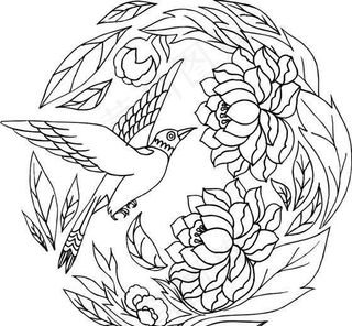 吉祥图案 黑白 中华传统 矢量 AI_0051