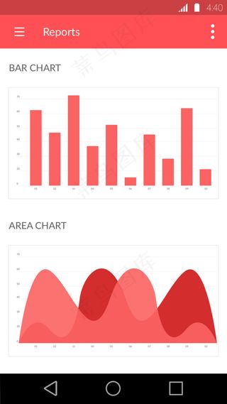 商务数据APP界面