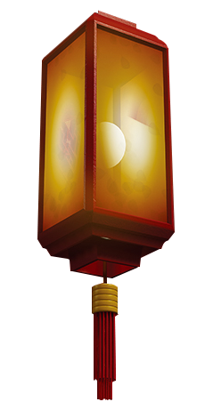 50款中国风古风灯笼PNG海报素材