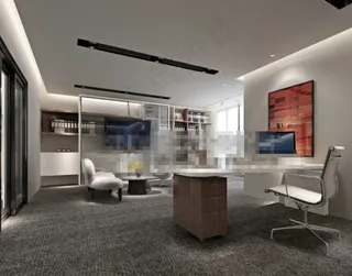简约风格办公室设计