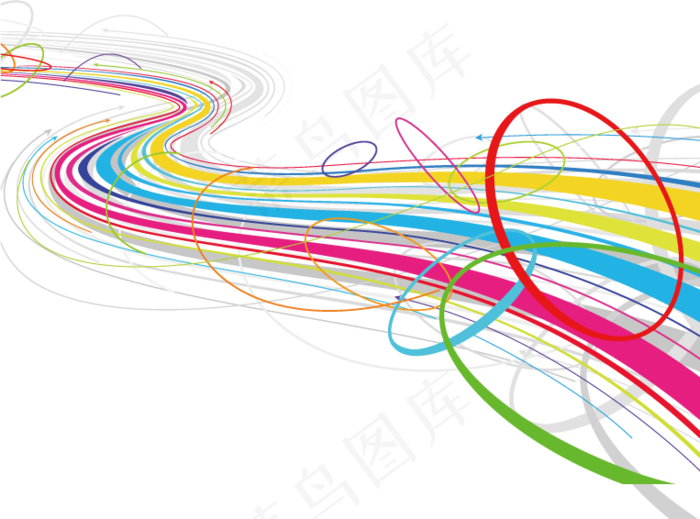 蓝色科技科幻线条地球抽象背景元素