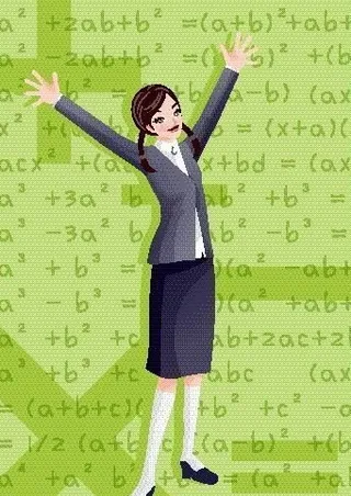 女性 学习生活 矢量 EPS格式 ...