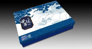 青花瓷版面（平面图）图片