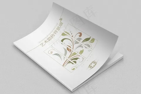 瓷砖背景墙画册封面