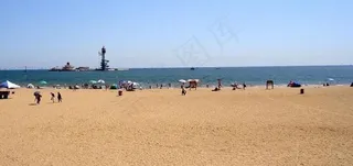 南戴河海滩图片