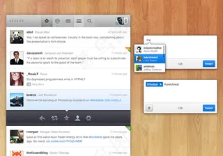 微博客APP界面—PSD源文件