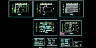 多种户型家庭装修平面布置设计图
