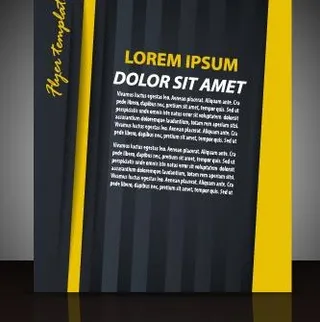 现代商务旅客和盖的小册子矢量素材0...