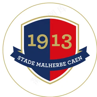 卡昂足球俱乐部徽标图片