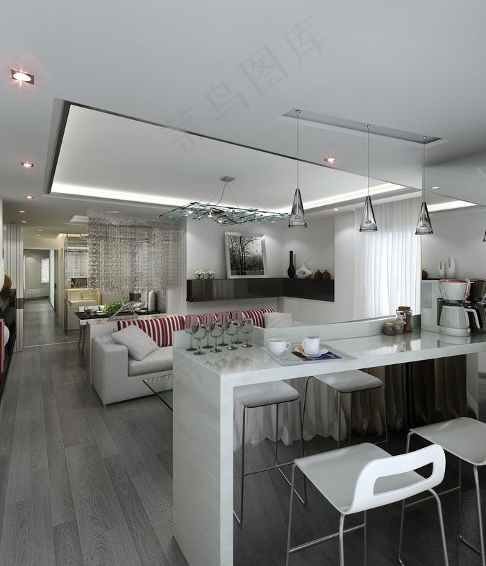 隔断装修设计效果图