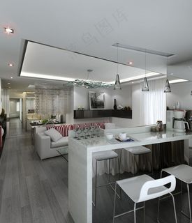 隔断装修设计效果图