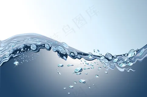 矢量动感水流线设计