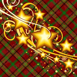 星星和布纹矢量素材