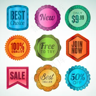 促销打折标签图片免费下载