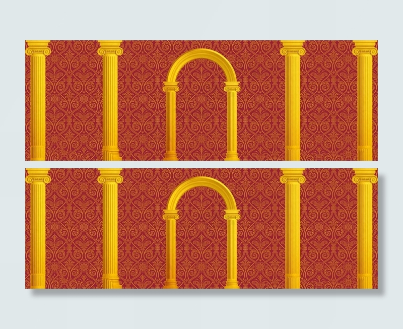 金色婚礼背景图片