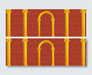 金色婚礼背景图片