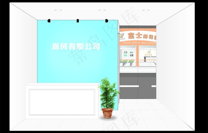 效果图图片cdr矢量模版下载