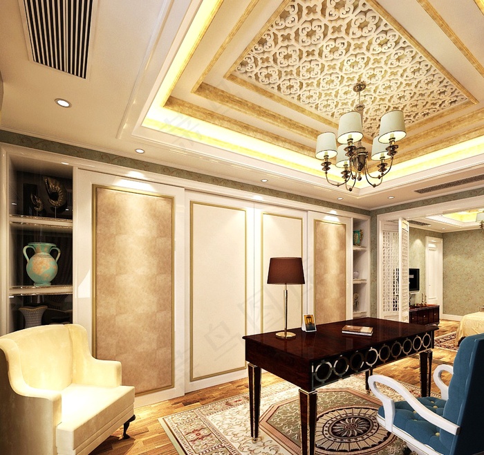 天花吊顶装修设计效果图