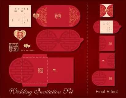 婚礼邀请函设计模板下载 婚礼邀请函设计模板下载