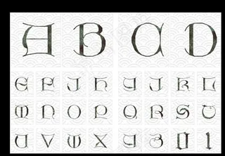 英文字体设计图片