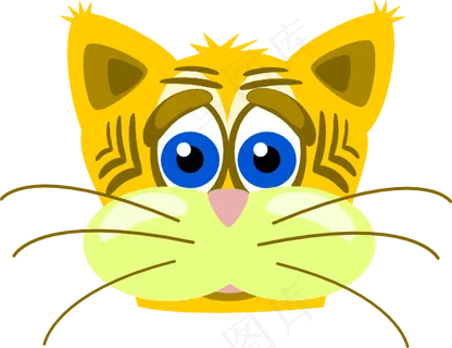 盛伤心山猫剪贴画