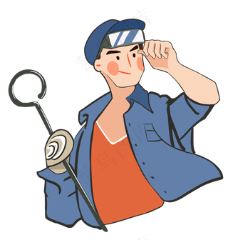 五一劳动节代表人物形象五一劳动节代表人物形象,免抠元素