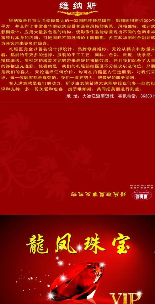 龙风珠宝图片psd模版下载