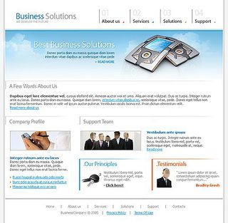 公司解决方案网站