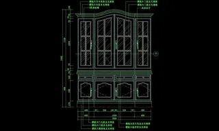 CAD餐厅设计素材