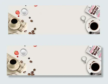 简约风淘宝咖啡促销创意海报背景