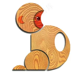 猴子孙悟空卡通模板新年素材