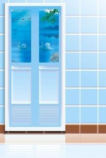 门框 墙 天鹅图片