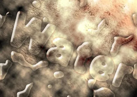 水滴质感文字特效图片