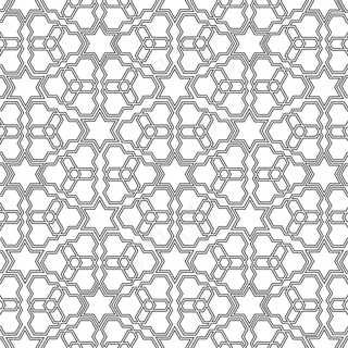 阿拉伯微妙的模式