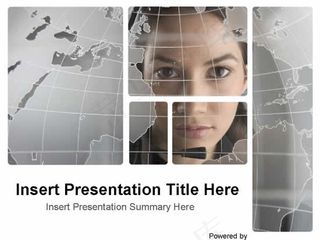 沟通无限商务网络PPT模板