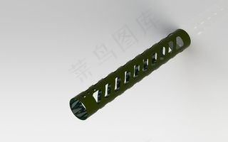 AR-15自由浮动的管体