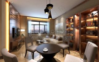 客厅3Dmax建筑装饰