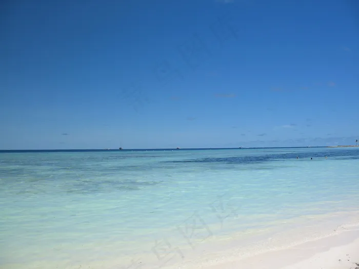 马尔代夫海滩图片