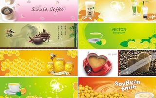 冲调灯箱片设计图片