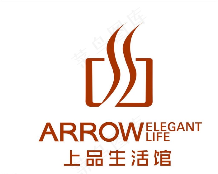 上品生活馆cdr矢量模版下载