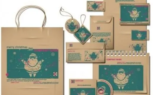 围绕产品01圣诞节矢量