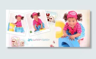 儿童相册模版图片