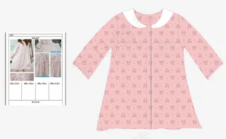 童装款式设计矢量图稿