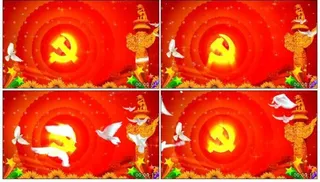 党政视频素材