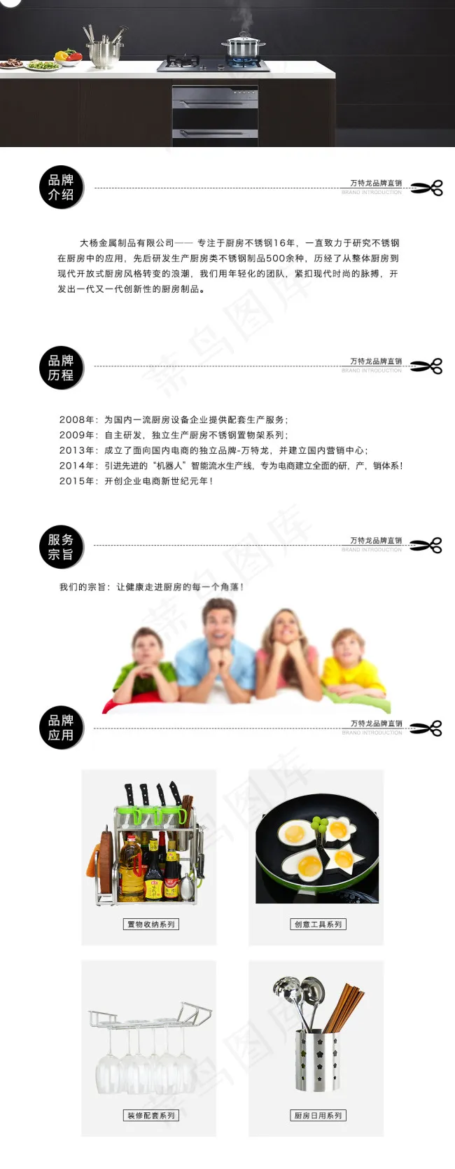 品牌理念设计psd模版下载